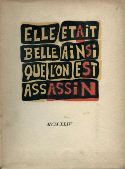 [BETTENCOURT Pierre] LA FEMME DE SEGOU. Elle était belle ainsi que l'on est assassin....