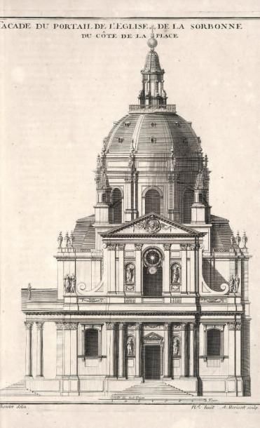 BLONDEL (Jacques-François) Architecture françoise, ou Recueil des plans, elevations,...