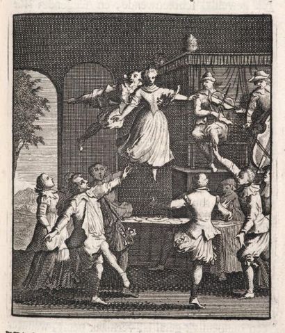 ABRAHAM VAN SANCTA CLARA Nuttelyk mengelmoes... Amsterdam, Gerrit de Groot, 1752....