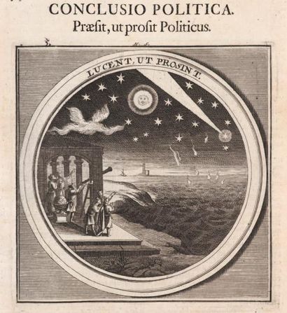 REINZER (Franciscus) Meteorologia philosophico-politica, in duodecim dissertationes...