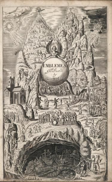 WITHER (George) A Collection of emblemes, ancient and moderne with Mettricall Illustrations,...