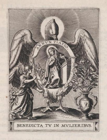 BIVERO (Pierre de) Sacrum oratorium piarum imaginum immaculatae Mariae et animae...