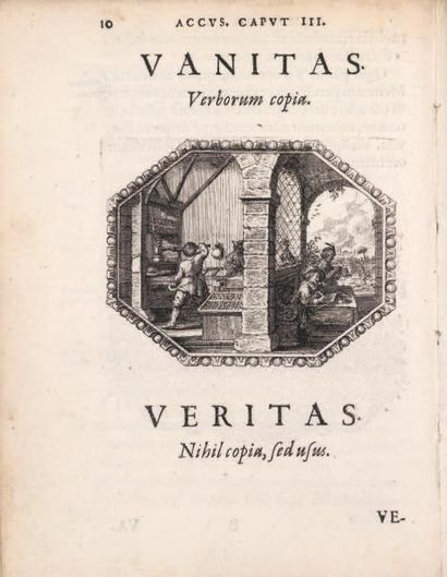 BOURGOGNE (Antoine de) Mundi lapis lydius sive vanitas per veritatem falsi accusata...