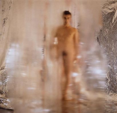 Bernard FAUCON (né en 1950) Benoit en pieds Photographie sur aluminium (tirage Fresson)...
