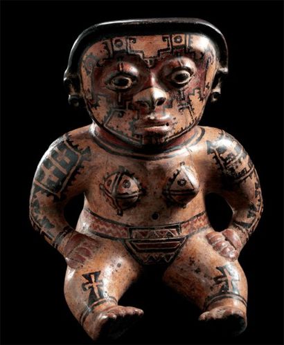 null Statuette anthropomorphe Culture Guanacaste, Région de Nicoya, Costa Rica Début...