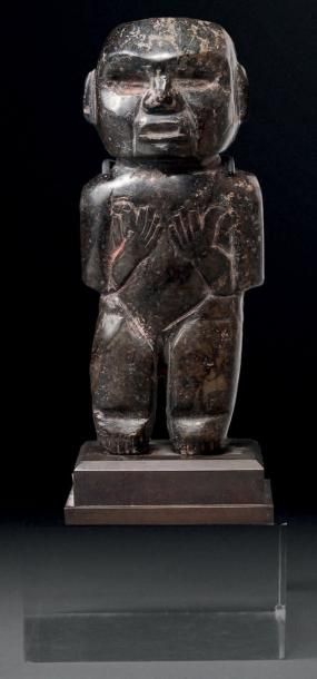 null PERSONNAGE ANTHROPOMORPHE Culture pré-Teotihuacan, État du Guerrero, Mexique...