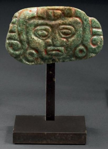 null PENDENTIF ANTHROPOMORPHE Culture Maya, Guatemala Classique, 550 à 950 après...