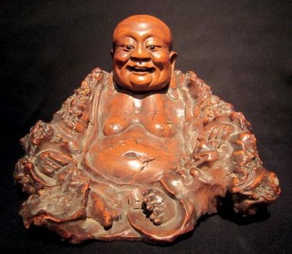 null PUTAÏ Chine, XIXe - XXe siècle Racine H. 16 cm