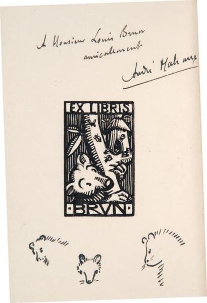 MALRAUX (André) LA VOIE ROYALE. Paris, Grasset, 1930. In-12, maroquin havane janséniste,...