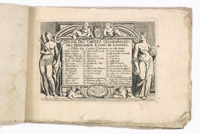 DUVAL, P Tresor Des Cartes Géographiques Des Principaux Estats de Lunivers. Paris,...