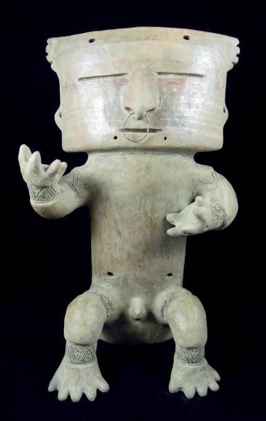 null Grand cacique Culture Quimbaya, Rio Cauca, Colombie Vers 1000 après J.-C. Grand...