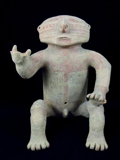 null Statuette anthropomorphe Culture Quimbaya, Rio Cauca, Colombie Vers 1000 après...