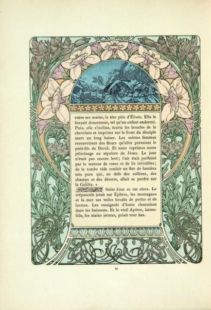 GEBHART (Emile) Cloches de Noël et de Pâques. Paris, Champenois, Piazza et Cie, 1900....