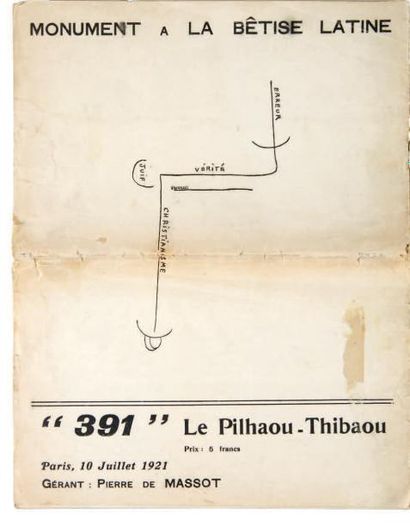 null REVUE. 391. LE PILHAOU-THIBAOU. Paris, numéro 15 de 1921. 12 pages in-4, broché....