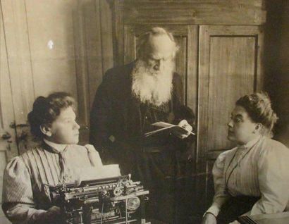 [Tolstoï] TAPUSCRIT ORIGINAL DE ALEXANDRA LEVOVLA TOLSTOÏ, FILLE DE L'ÉCRIVAIN et...