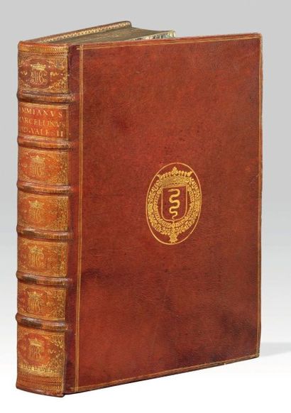AMMIEN MARCELLIN Rerum gestarum. Qui de XXXI supersunt, libri XVIII. Paris, Antoine...
