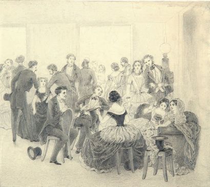 JANIN (Jules) Un Hiver à Paris. Paris, L. Curmer, Aubert et Cie, 1843. - L'Été à...