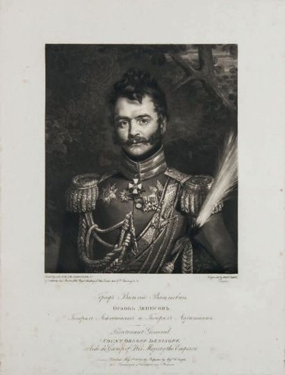 null Portrait du comte Vassili ORLOFF-DENISSOFF (1775-1843), commandant des Cosaques...