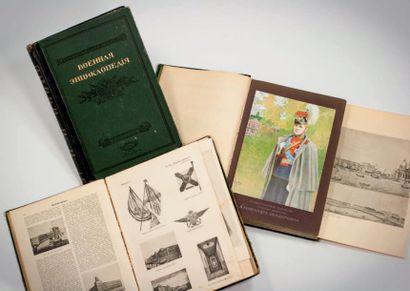 null Encyclopédie militaire. St.Pétersbourg, Sytine, 1911-1914. Tomes 1, 10, 16 seulements....
