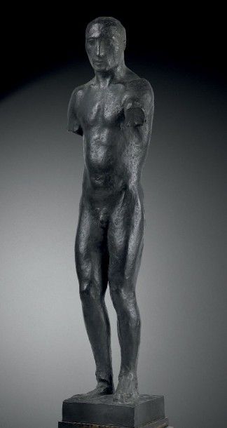 Jean CARTON (1912-1988) Le grand Riquet, 1949 Epreuve en bronze, n°1/6 Fonte à la...