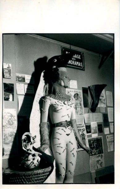 Man Ray MANNEQUIN DE SALVADOR DALI. PHOTOGRAPHIE ORIGINALE. 1938. 24 x 15 cm, sous...