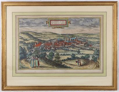 BRAUN, G./HOGENBERG, F. Blanmont au Pays de Vauge en Loreyne. Cologne, 1575-1612....