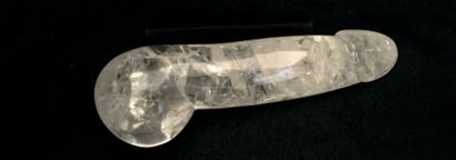 null Cristal de roche phallomorphe
L. 20,5 cm