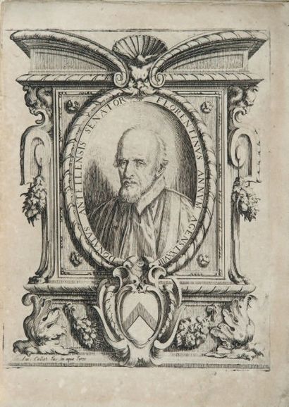 RINUCCINI (Camillo) Orazione. Florence, Zanobi Pignoni, 1618. In-4, broché, couverture...