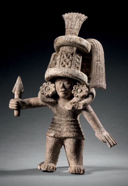 null PERSONNAGE DEBOUT CULTURE VERACRUZ, CÔTE DU GOLFE, MEXIQUE CLASSIQUE, 600-900...