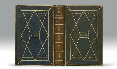 null CONSTITUTION FRANÇAISE (La), Présentée au Roi le 3 Septembre 1791, et acceptée...