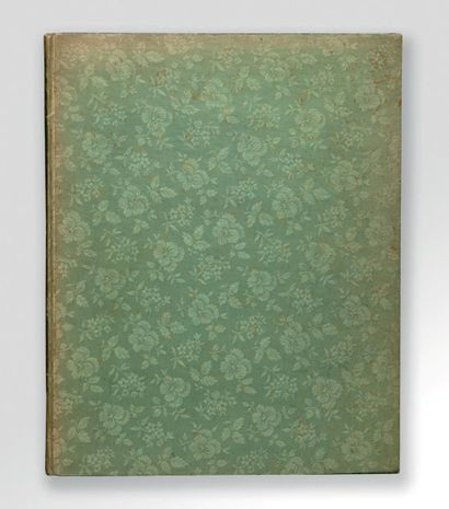 CROS (Charles) Le Fleuve. Paris, Librairie de L'Eau-forte, 1874. In-4, bradel cartonnage...