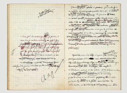 BATAILLE (Georges) écrivain et philosophe (1897-1962) - Madame Edwarda.
Manuscrit...