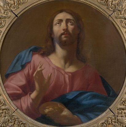 ECOLE FRANÇAISE DU XVIIE SIÈCLE, SUIVEUR DE JEAN JOUVENET 
Le Christ rompant le pain
Sur...