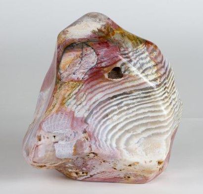 null Agate polie (7x29cm.)
Géode d'Améthyste sur socle (22x20 cm.)
Jaspe
(29x25 ...