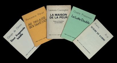 null UN DIVERTISSEMENT. Paris, Henri Parisot, G.L.M., 1938-1939. 12 plaquettes in-12...
