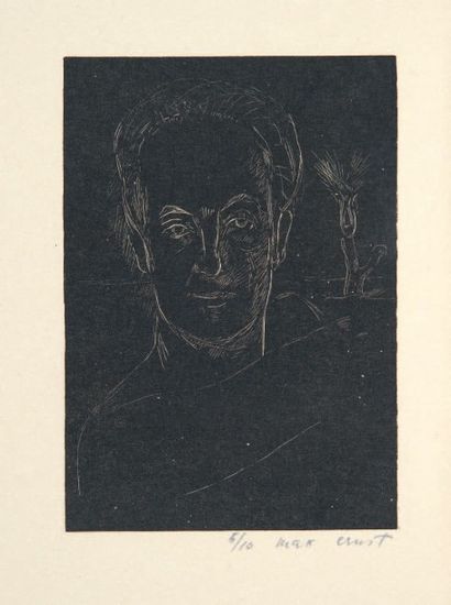 ELUARD (Paul) (1895-1952) MOURIR DE NE PAS MOURIR
 Avec un portrait de l'auteur par...