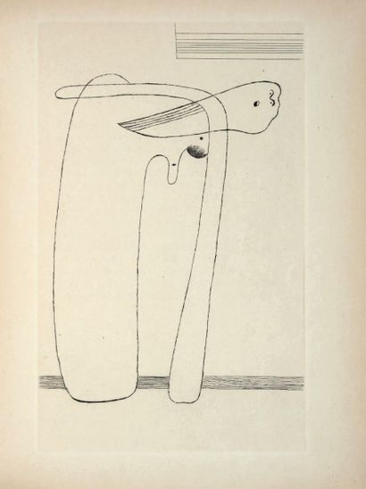 HUGNET (Georges) - MIRÓ (Joan) ENFANCES
Orné de trois eaux-fortes de Joan Miró. Paris,...