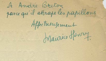 null HENRY Maurice. LES ABATTOIRS DU SOMMEIL. Paris, Éditions Sagesse, [1937] ; in-8°,...