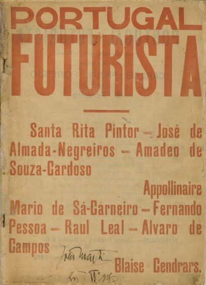 null REVUE. PORTUGAL FUTURISTA. Publicacao eventual. Director E fundador Carlos Filipe...
