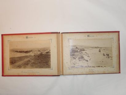 null La Tunisie - Bizerte
Album relié de 12 photographies de la fin du XIXème annoté...