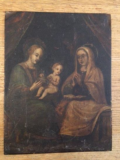 null Vierge à l'enfant
Cuivre
XVIIeme (?)
22 x 17 cm
