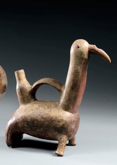 null Culture Vicus, Pérou 400 avant J.-C. à 400 après J.-C. 107 Vase-échassier Céramique...
