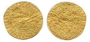 null COMTÉ DE FLANDRE - PHILIPPE LE BON (III de Bourgogne) 1419-1467 Noble d'or (petit...