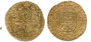 null SEIGNEURIE DE TOURNAI - ALBERT ET ISABELLE d'Espagne 1598-1621 Double-souverain...