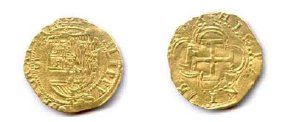 null ESPAGNE - PHILIPPE II 1556-1598 Escudo à la Croix de Jérusalem Séville (S)....