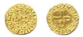 null PORTUGAL - JOAO III Jean III 13 décembre 1521- 11 juin 1557 Cruzado de 500 reis...
