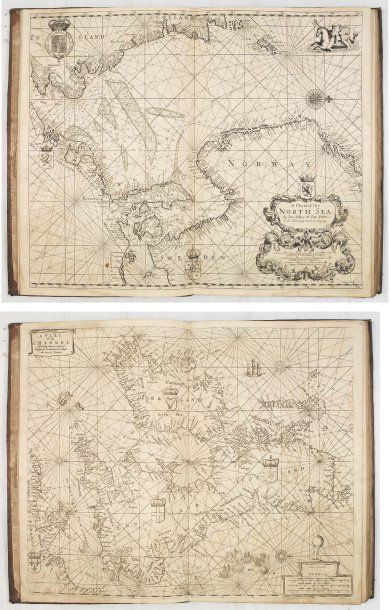 SELLER, J. The Coasting Pilot : describing the Sea- Coasts ... of England, Holland,...