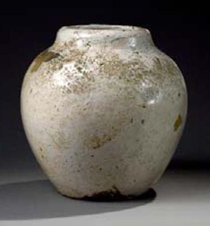 ARISTIDE MAILLOL (1861-1944) Vase en terre vernissée (texture inventée par Maillol)...