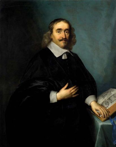 CORNELIS JANSSENS VAN CEULEN (LONDRES 1593 - UTRECHT 1661) Portrait de Ijsbrand van...