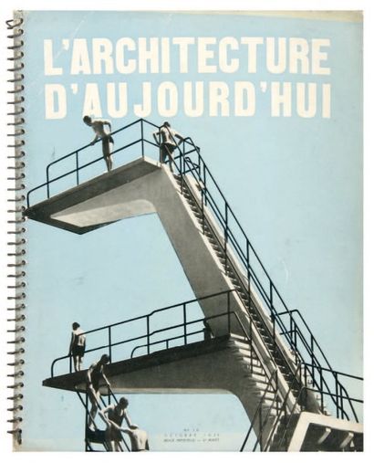 [ARCHITECTURE]. L'ARCHITECTURE D'AUJOURD'HUI. Boulogne sur Seine, 1933-1935 ; 23...